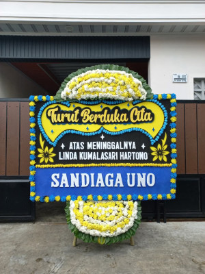 Papan Bunga Duka di Piyaman